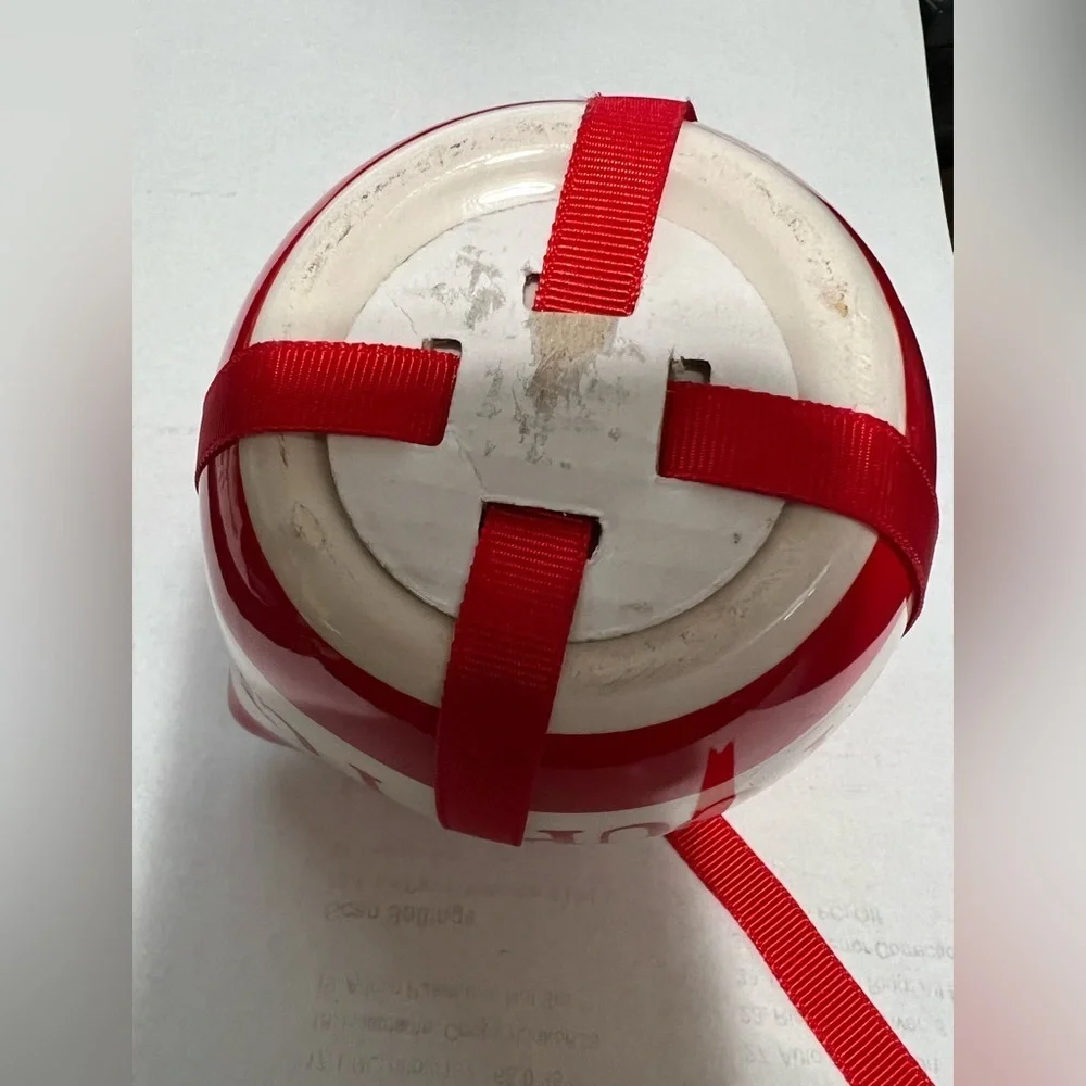 Pier 1 Red & White Measuring Cups